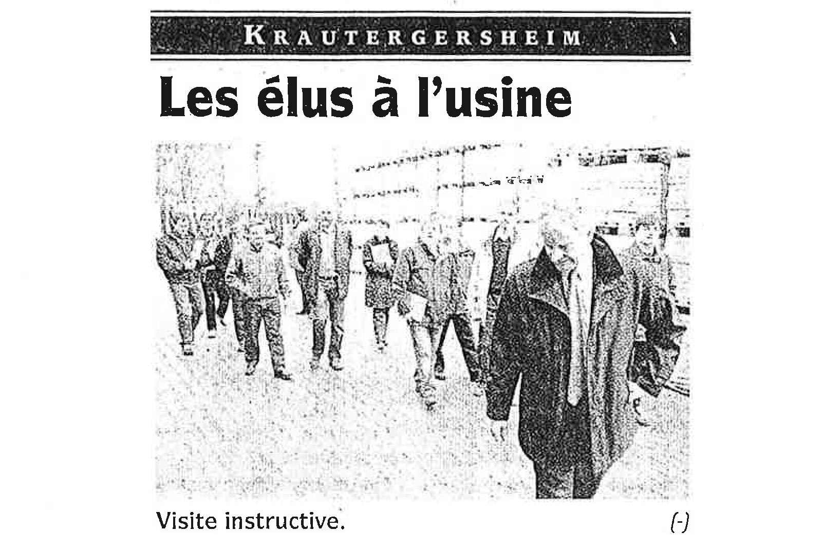 image Site de production de Krautergersheim &#8211; Dernières Nouvelles d&#8217;Alsace