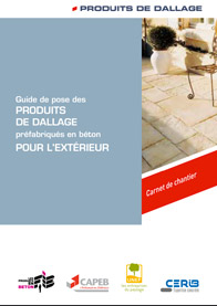 Image de Guide de pose dallage extérieur du CERIB